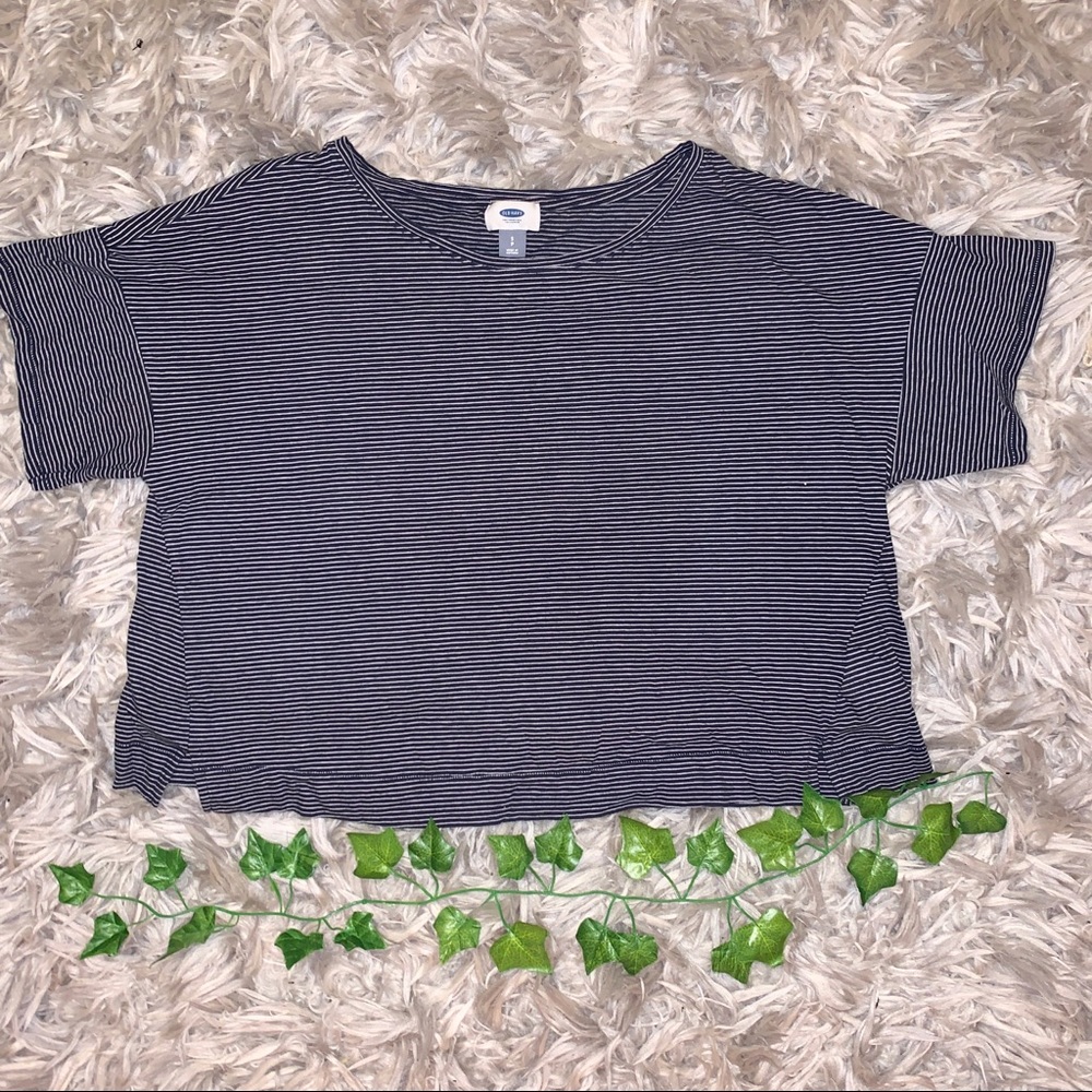 Stripped Lose Fitting T Shirt